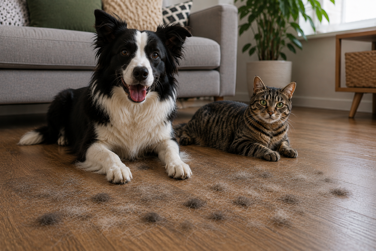 How to Reduce Pet Hair Around the House