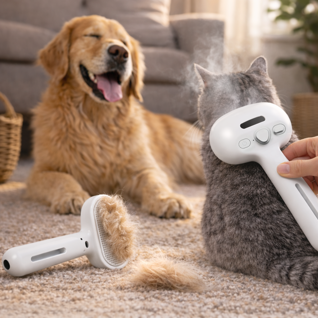 Gentle Mist Deshedding Brush