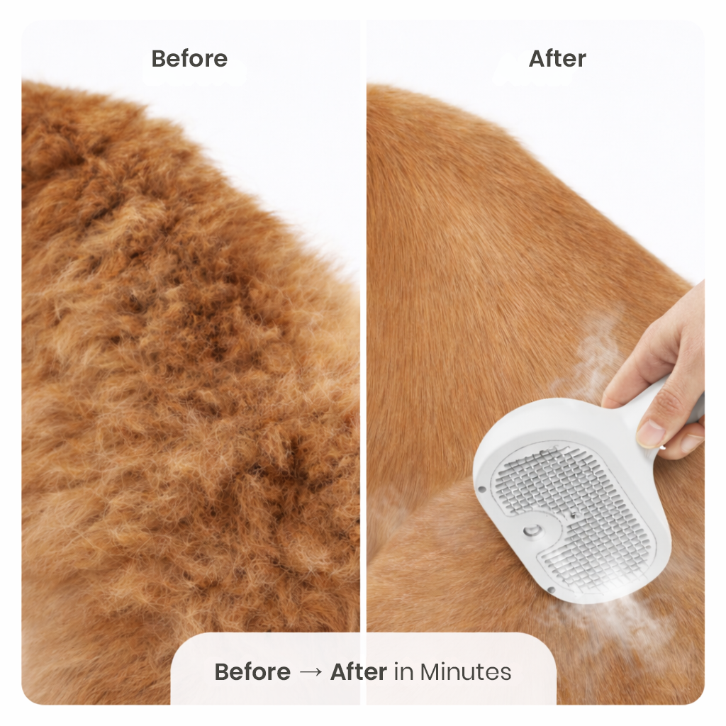Gentle Mist Deshedding Brush