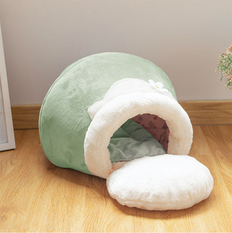 3-in-1 Honey Jar Cat Cave