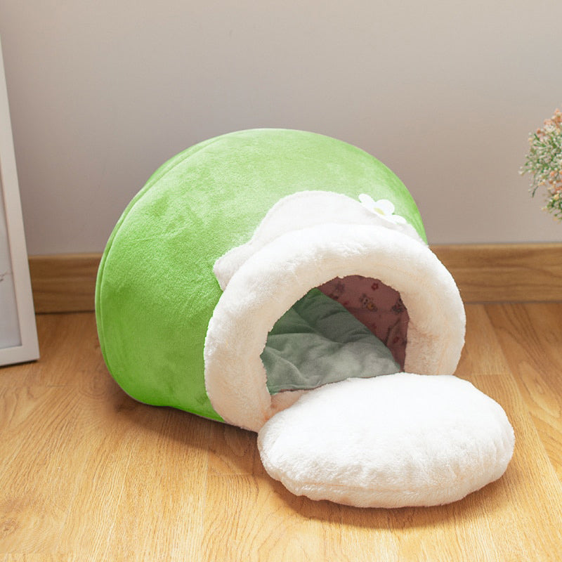 3-in-1 Honey Jar Cat Cave
