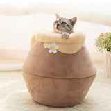 3-in-1 Honey Jar Cat Cave