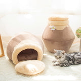 3-in-1 Honey Jar Cat Cave