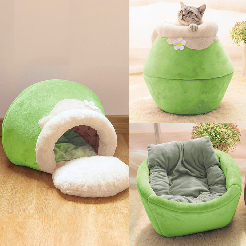 3-in-1 Honey Jar Cat Cave