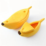 BananaBed Plush Cat Bed - HappyPawShop