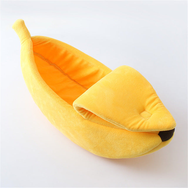 Banana Plush Pet Bed