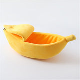 Banana Plush Pet Bed