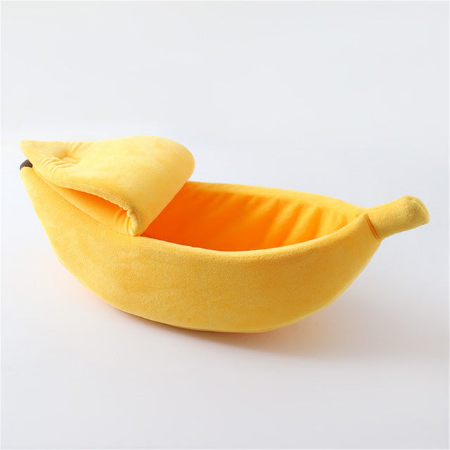 Banana Plush Pet Bed