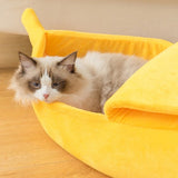Banana Plush Pet Bed