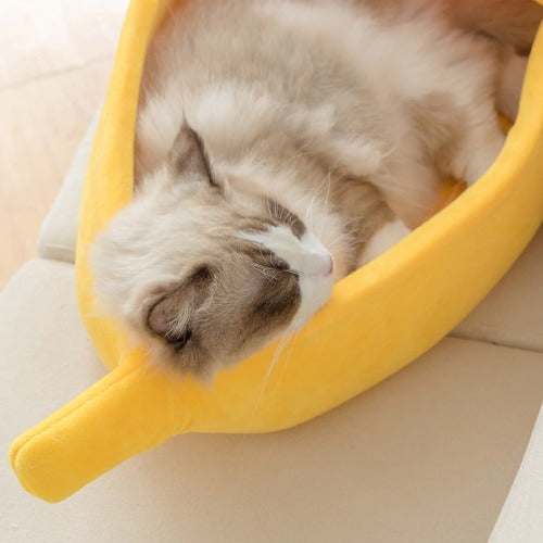 Banana Plush Pet Bed