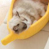 Banana Plush Pet Bed