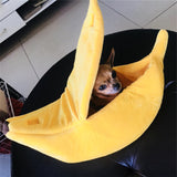 Banana Plush Pet Bed