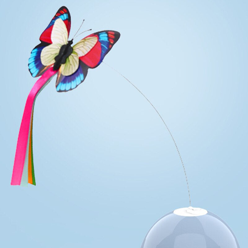 Electric Rotating Butterfly Cat Toy