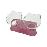 Elevated Cat Shaped Feeding Bowl
