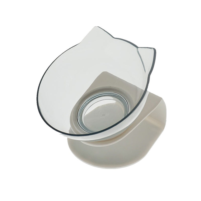 Elevated Cat Shaped Feeding Bowl