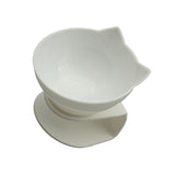 Elevated Cat Shaped Feeding Bowl