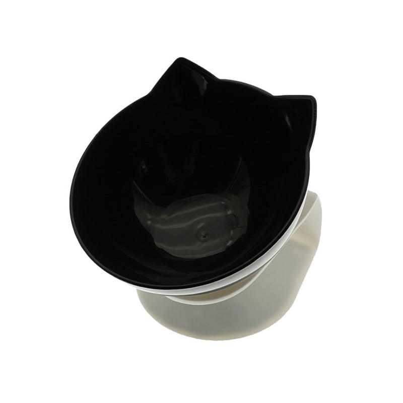 Elevated Cat Shaped Feeding Bowl