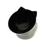 Elevated Cat Shaped Feeding Bowl