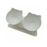 Elevated Cat Shaped Feeding Bowl