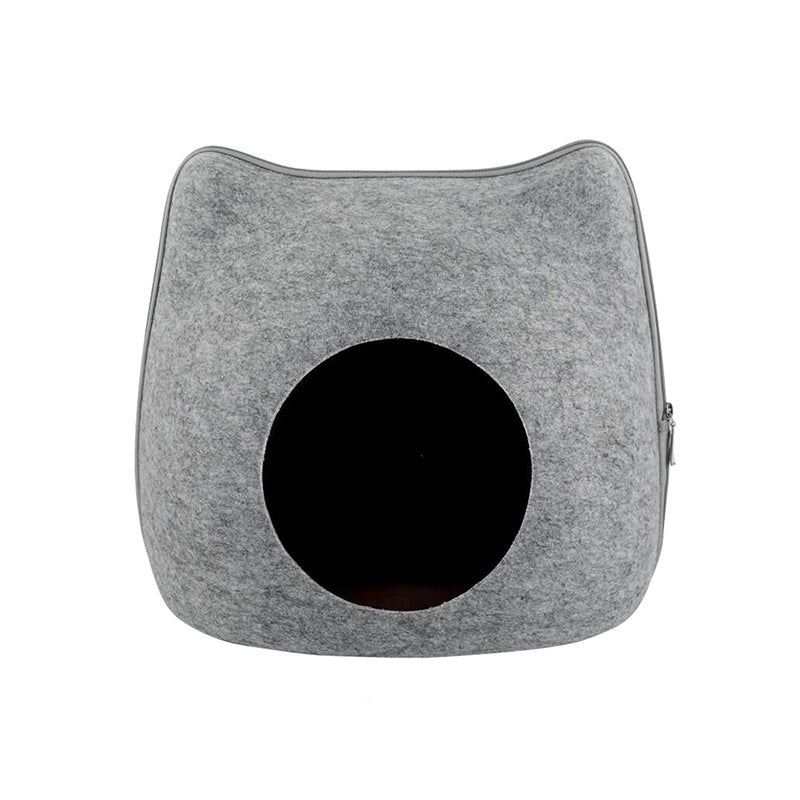 Felted Cat Cave