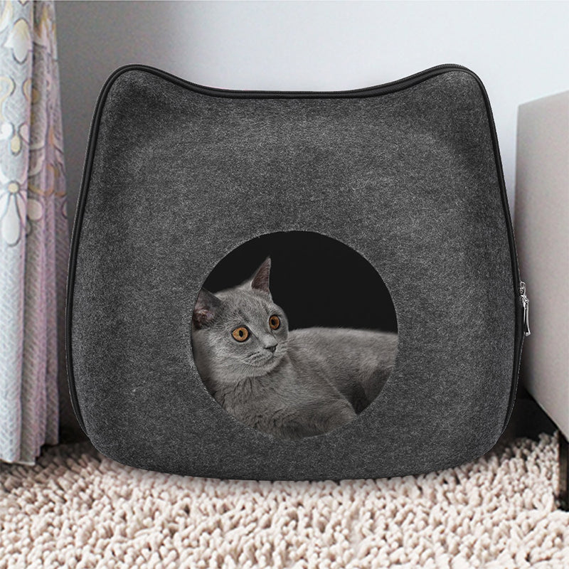 Felted Cat Cave