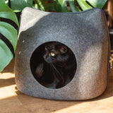 Felted Cat Cave