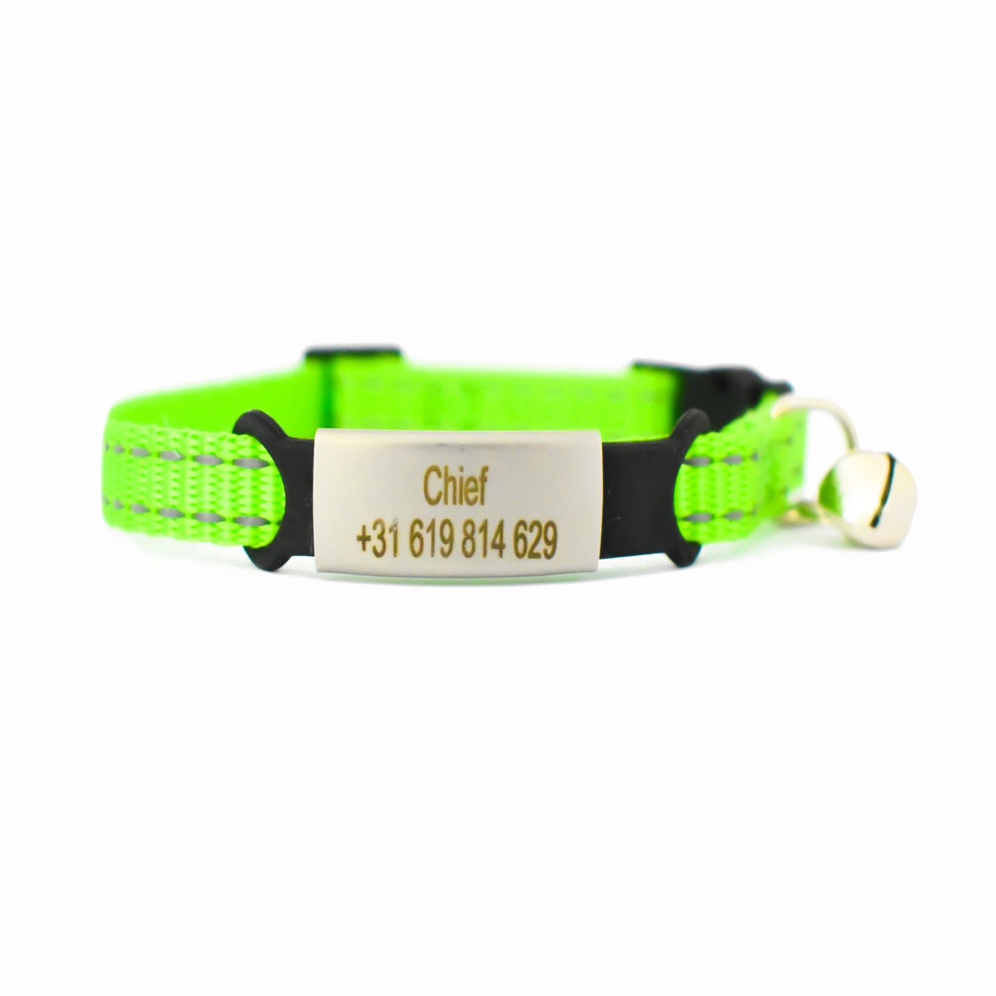 Personalized Reflective Cat Collar - HappyPawShop
