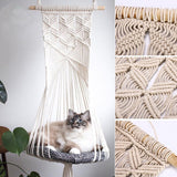 Handmade Boho Style Cat Swing