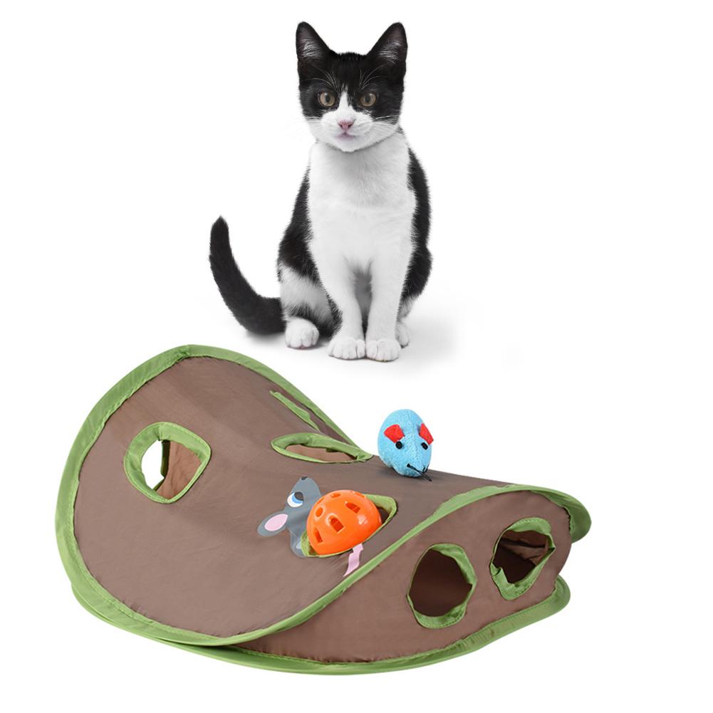 Hide & Seek Interactive Mouse Hunt Tunnel