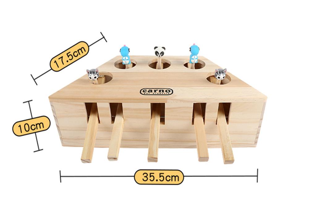 Interactive Wooden Whack-A-Mole