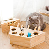 Interactive Wooden Whack-A-Mole