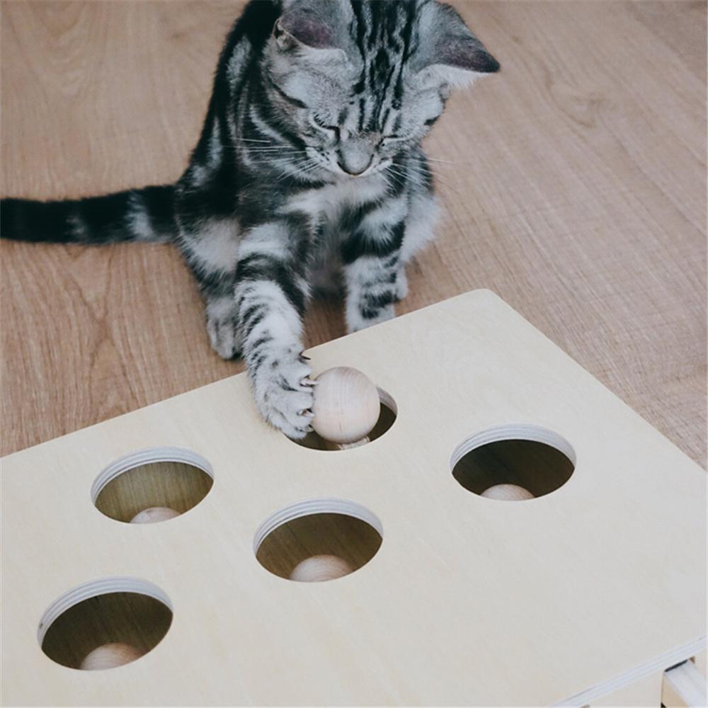 Interactive Wooden Whack-A-Mole