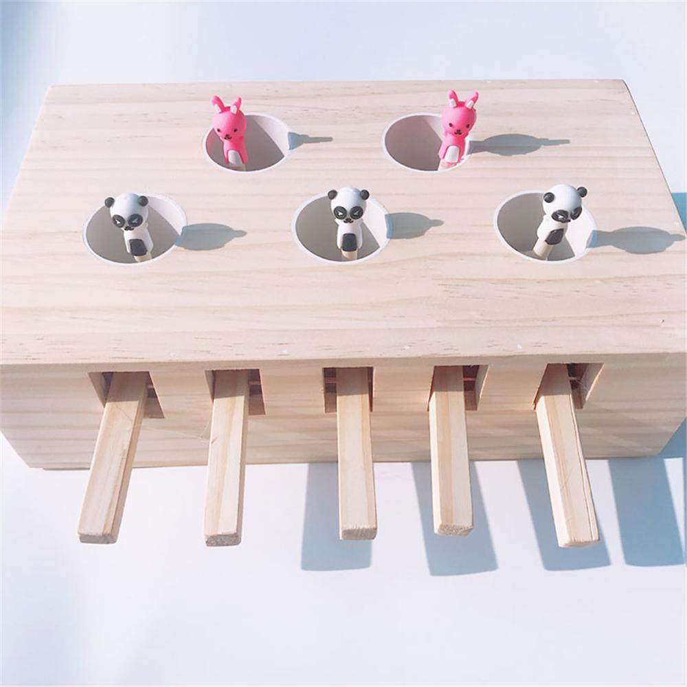 Interactive Wooden Whack-A-Mole