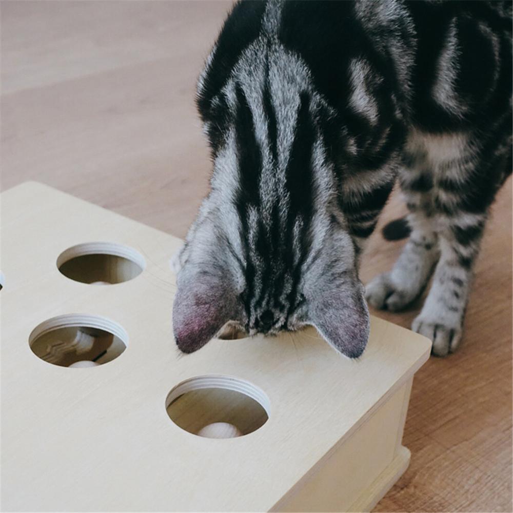 Interactive Wooden Whack-A-Mole