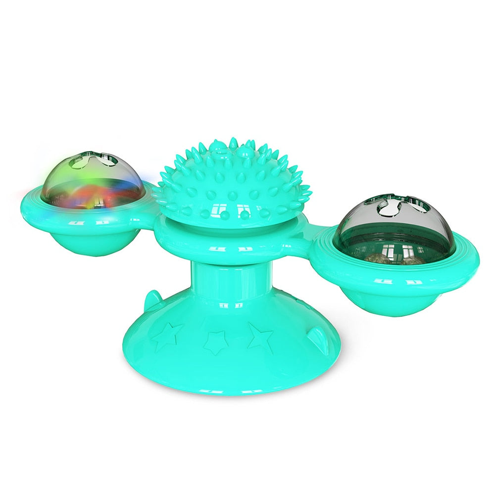 LED Rotatable Catnip Toy