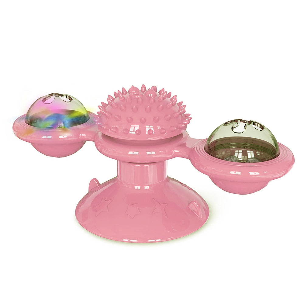 LED Rotatable Catnip Toy