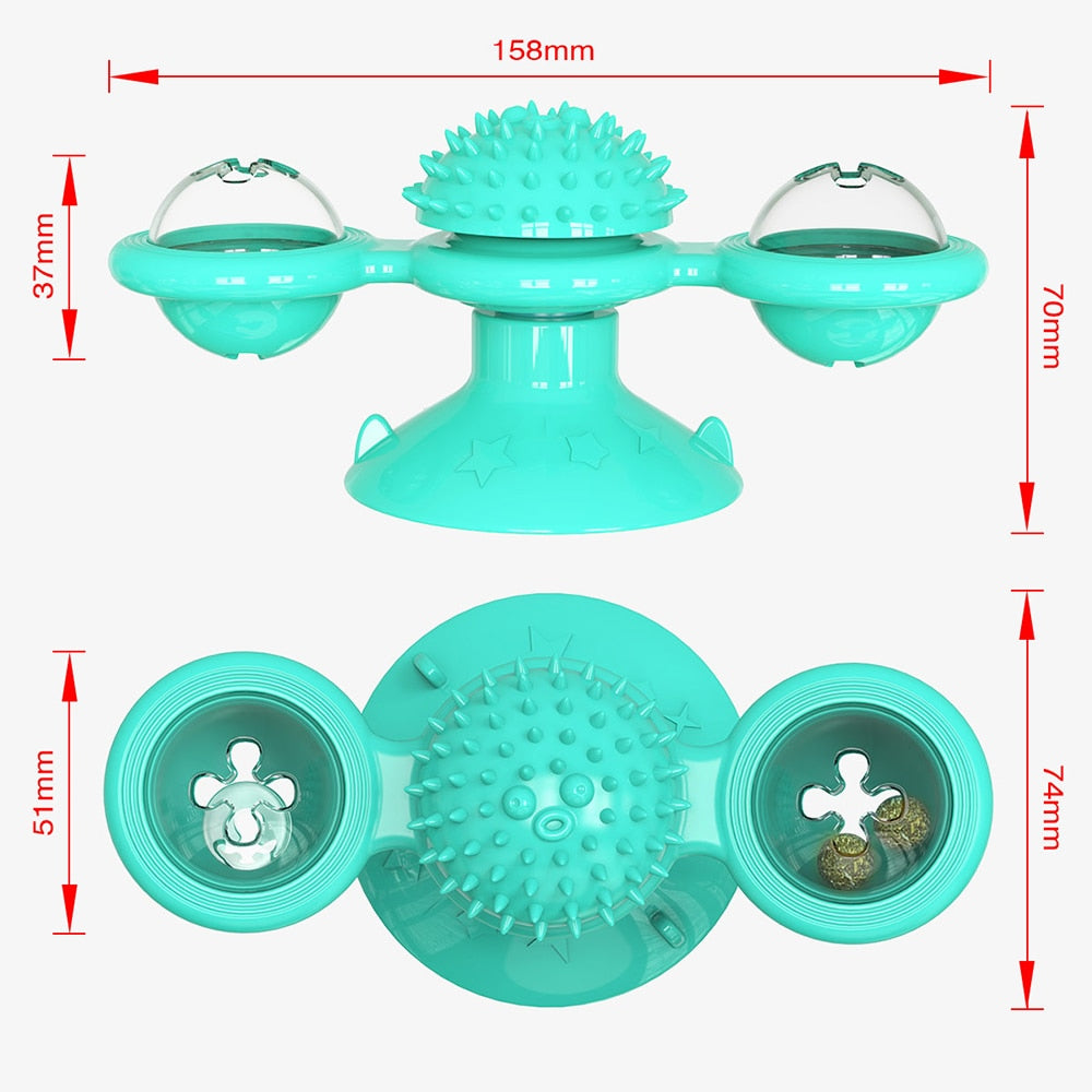 LED Rotatable Catnip Toy
