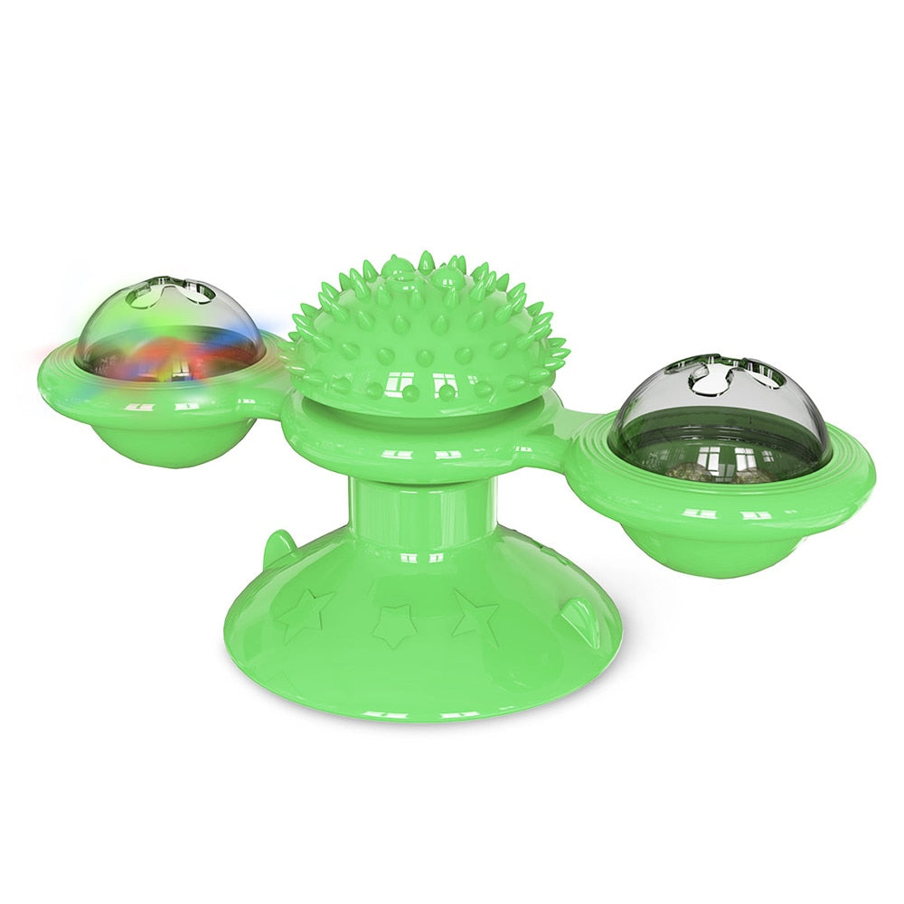 LED Rotatable Catnip Toy