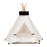 Linen Teepee Pet Tent