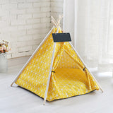 Linen Teepee Pet Tent
