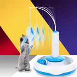 Multifunctional Electric Rotating Cat Teaser