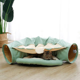 Multifunctional Interactive Cat Tunnel