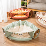 Multifunctional Interactive Cat Tunnel