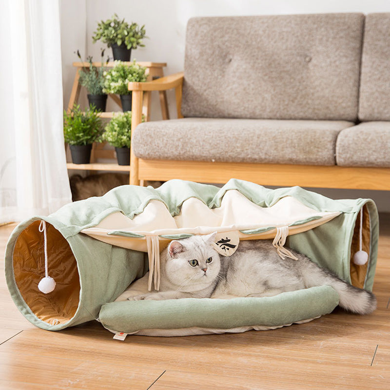 Multifunctional Interactive Cat Tunnel