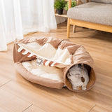 Multifunctional Interactive Cat Tunnel