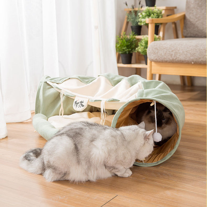 Multifunctional Interactive Cat Tunnel