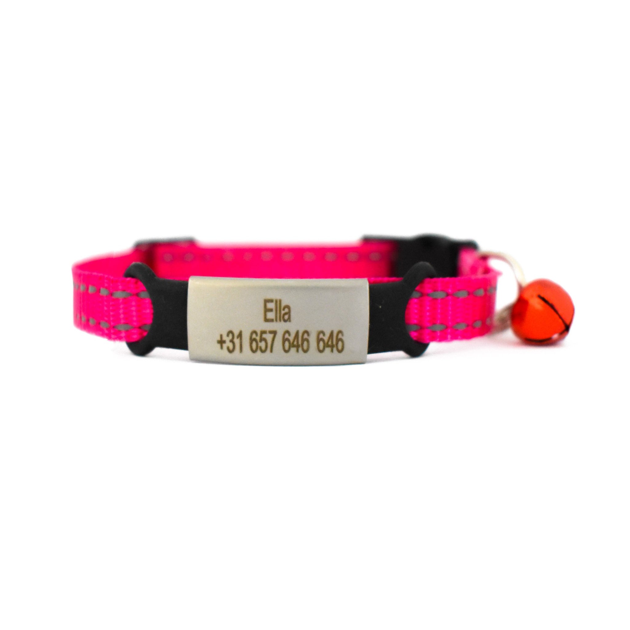 Personalized Reflective Cat Collar - HappyPawShop