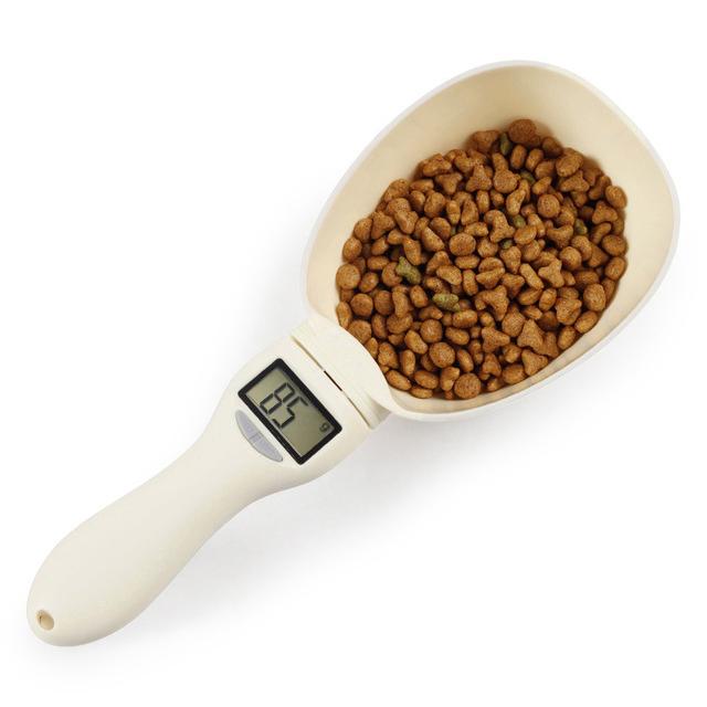 Scoop'N'Weigh Portable Pet Food Measuring Scoop - HappyPawShop