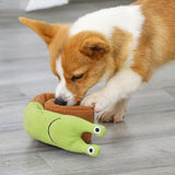 Squeaky Hide & Seek Plush Dog Toy