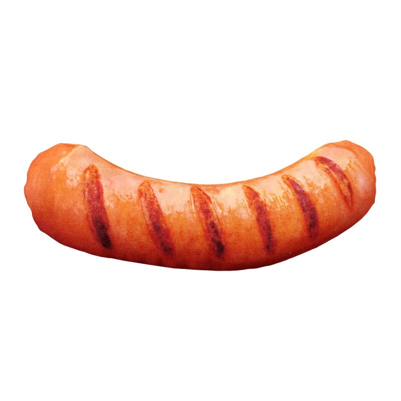 Squeaky Plush Foodie Toy